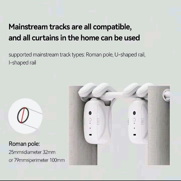 Tuya Smart WiFi Curtain Motor Gateway Included