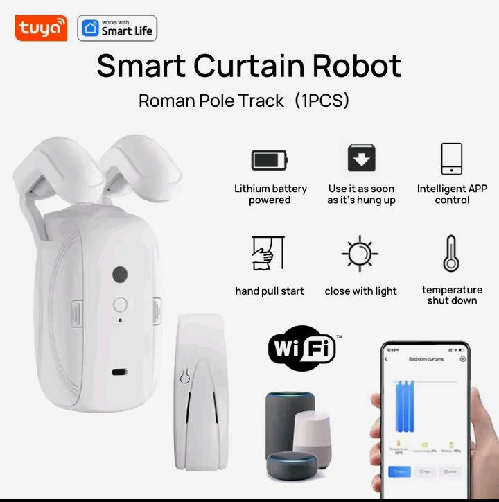 Tuya Smart WiFi Curtain Motor Gateway Included
